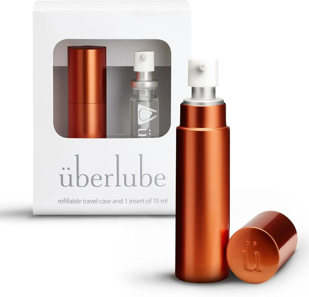 Orange Good-to-Go Traveler Silicone-Based Lubricant 2-Pack