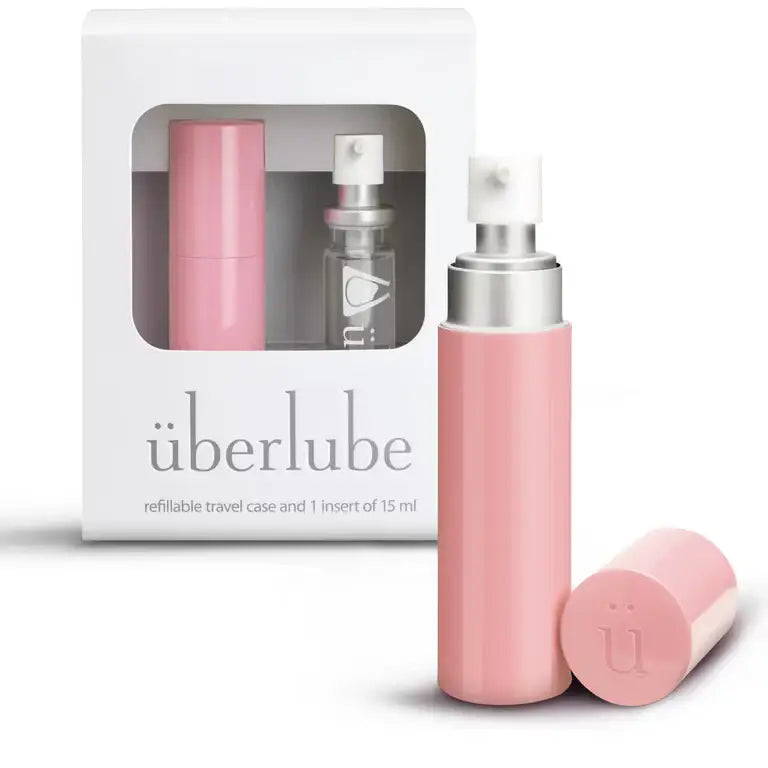 Pink Good-to-Go Traveler Silicone-Based Lubricant 2-Pack