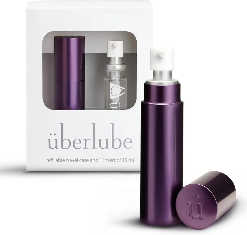 Purple Good-to-Go Traveler Silicone-Based Lubricant 2-Pack