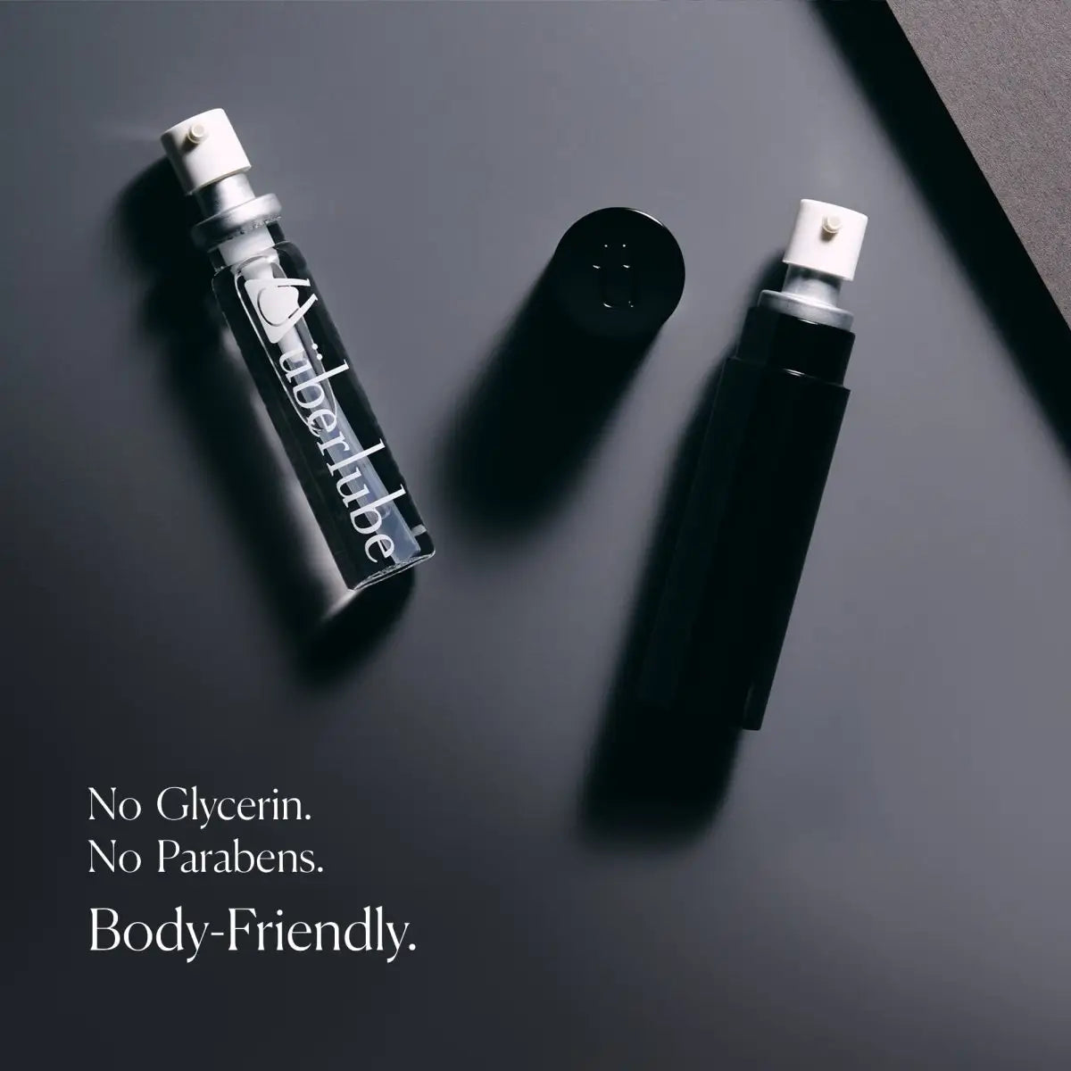 überlube Good-to-Go Traveler Silicone-Based Lubricant 2-Pack Black Rolik®