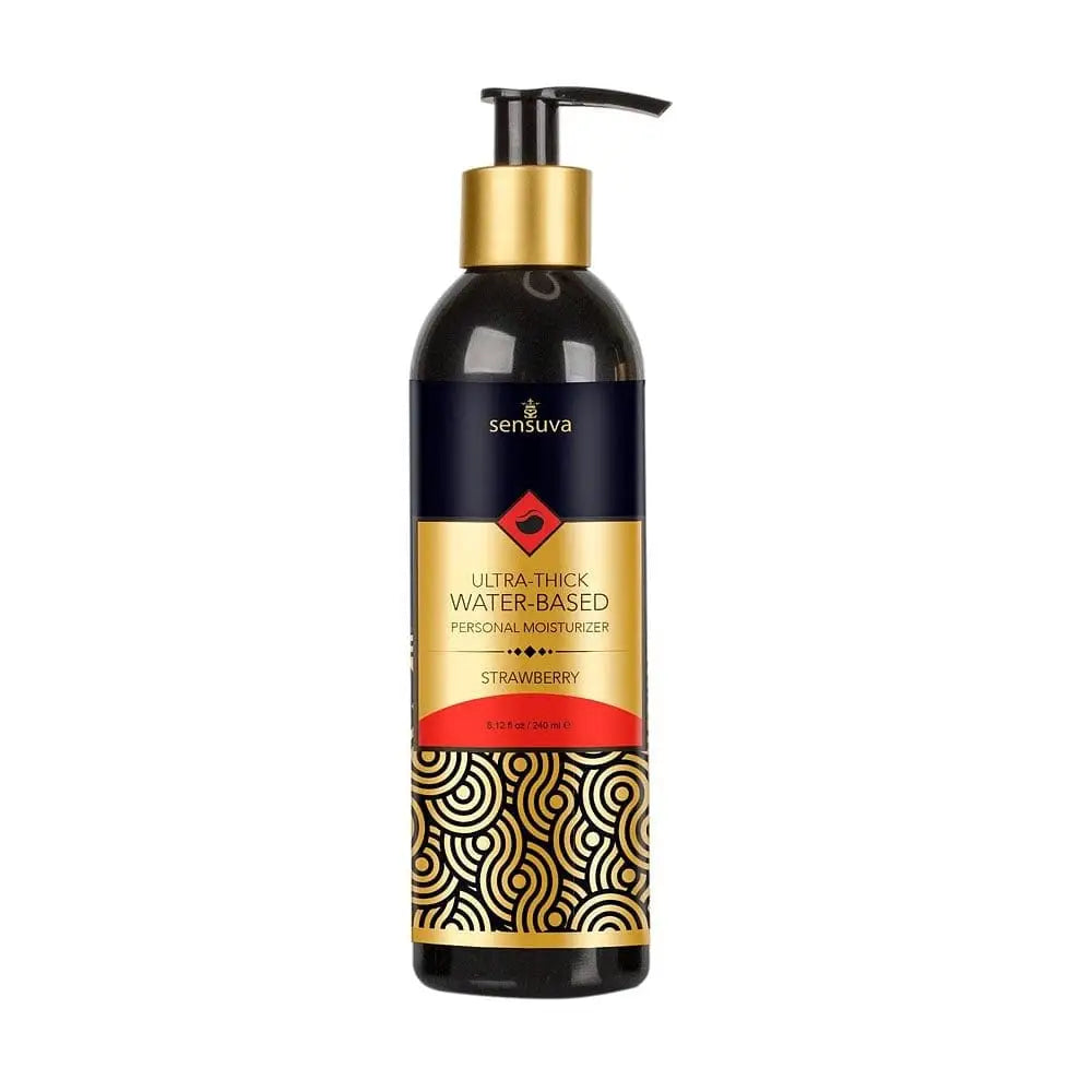 Ultra-Thick Water-Based Personal Moisturizer Strawberry by Sensuva - rolik