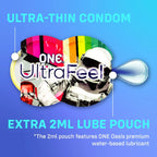10-Pack UltraFeel Thin Extra Lube Condoms