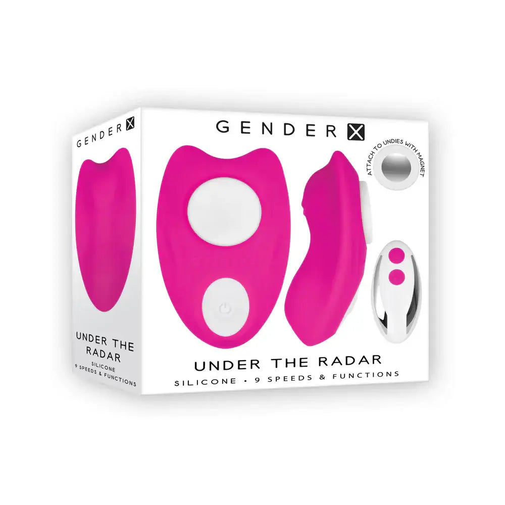 Gender X Under The Radar Remote Vibrator - Rolik®