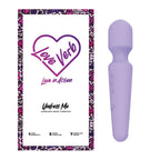 Undress Me Copper - Infused Wand Vibrator - Lilac