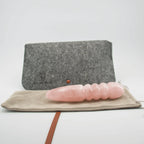 Unduluna Rose Quartz Wand / 7’’ Dildo