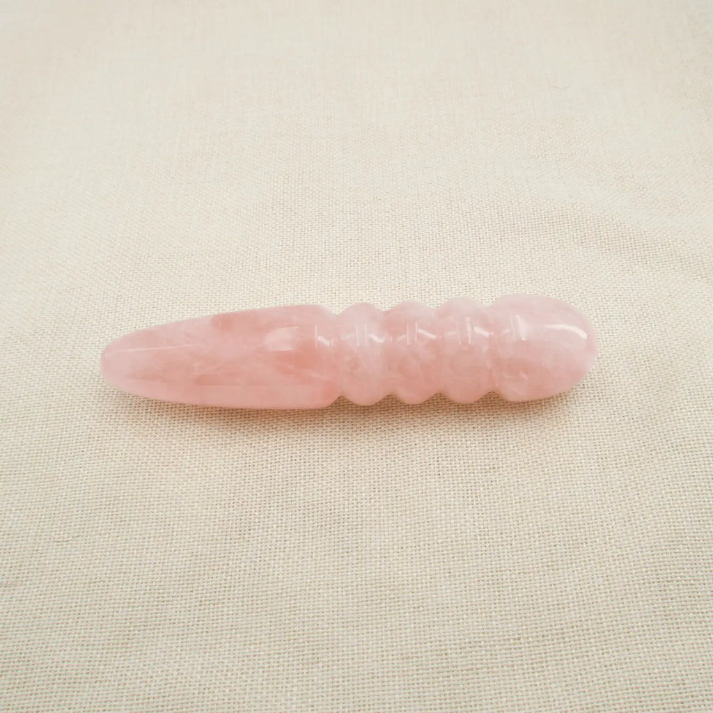 Unduluna Rose Quartz Wand / 7’’ Dildo