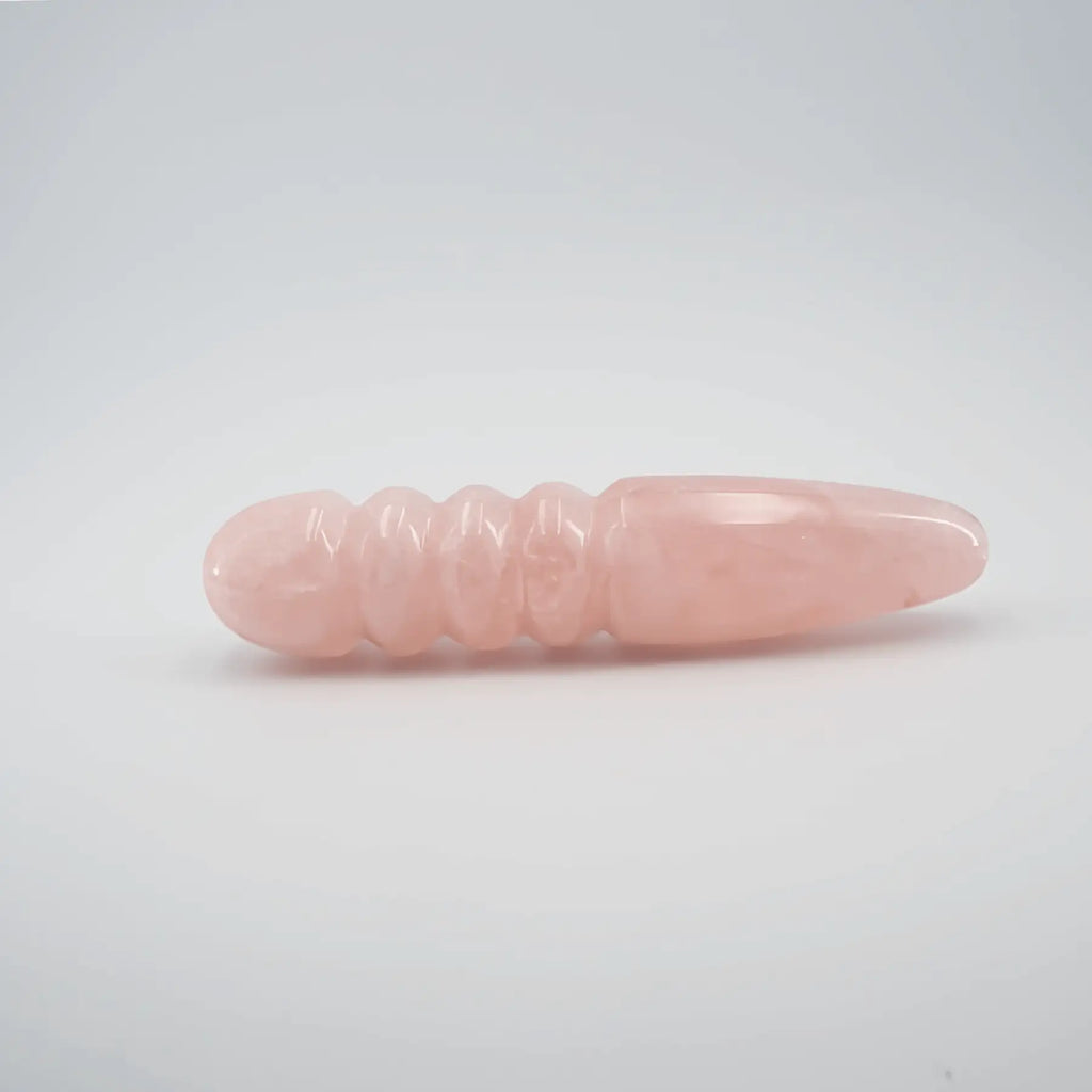 Unduluna Rose Quartz Wand / 7’’ Dildo