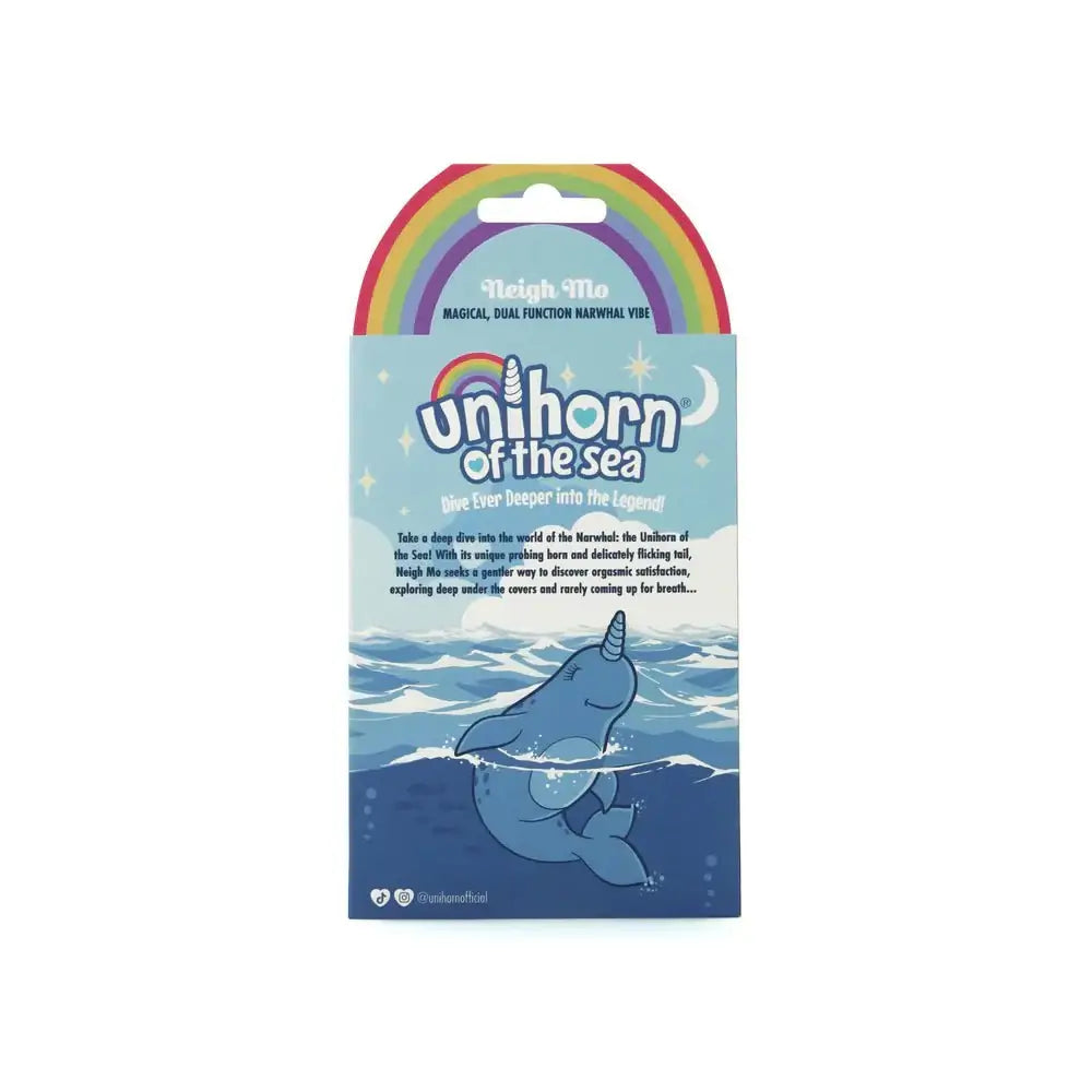 Unihorn of the Sea Neigh Mo Dual Function Narwhal Vibrator - Rolik®