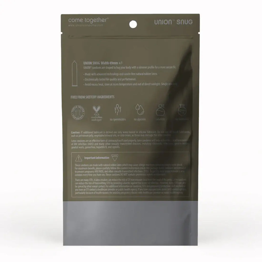 Union Snug Condoms - 12-Pack