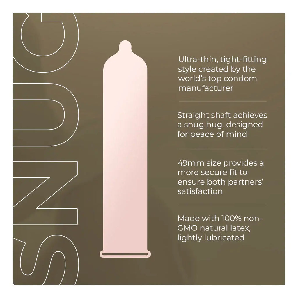 Union Snug Condoms - 12-Pack