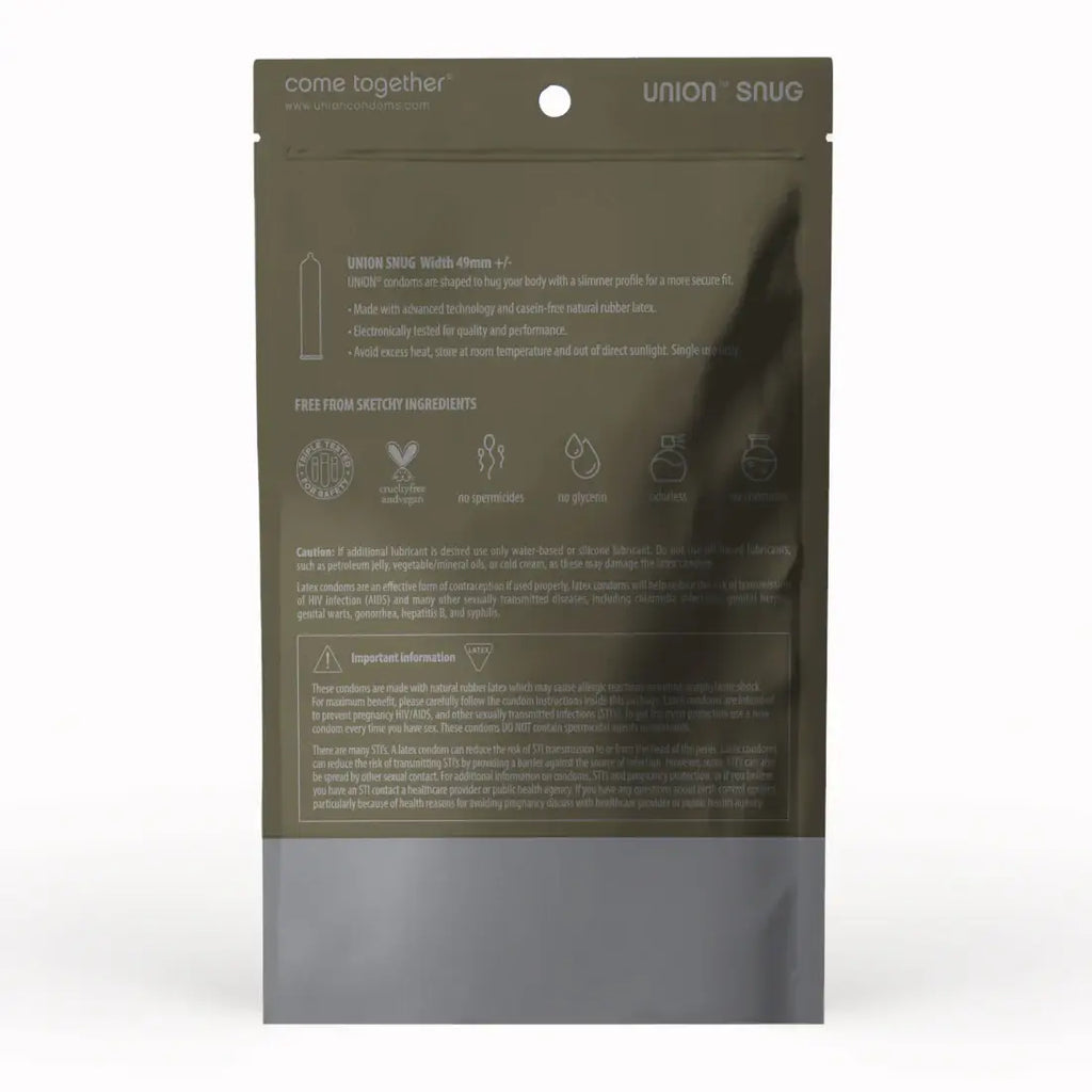 Union Snug Condoms - 12-Pack