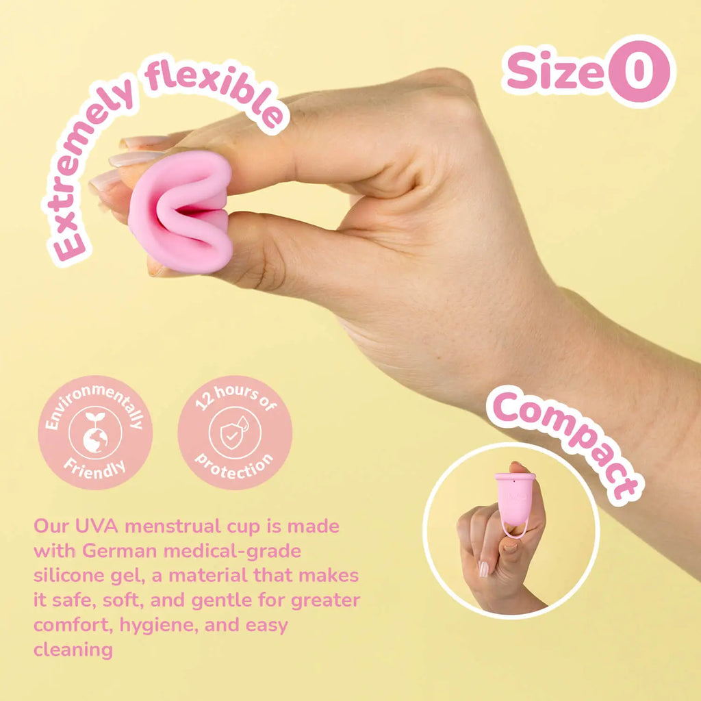 Uva 2 Menstrual Cup – Size (15ml | Light Flow)