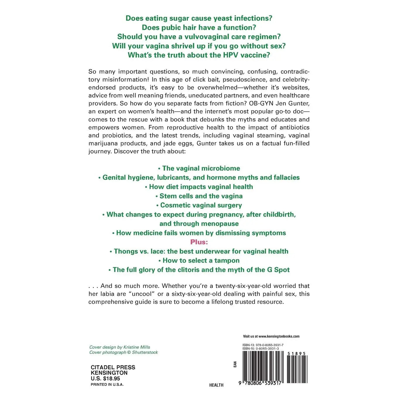 The Vagina Bible - Books