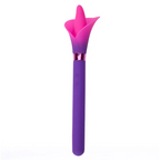 Purple Vala Dual-Motor 10-Function Flower Vibrator
