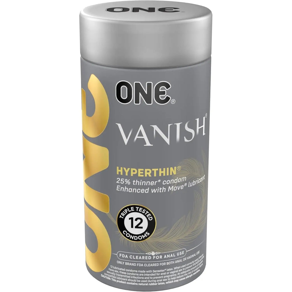 12-Pack Vanish® Hyperthin® Latex Condoms