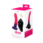 VeDO™ Duo Silicone Dildo with Harness - Rolik®