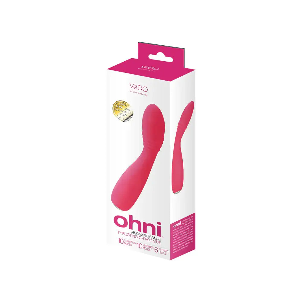 VeDO™ Ohni G-Spot Thrusting Vibrator