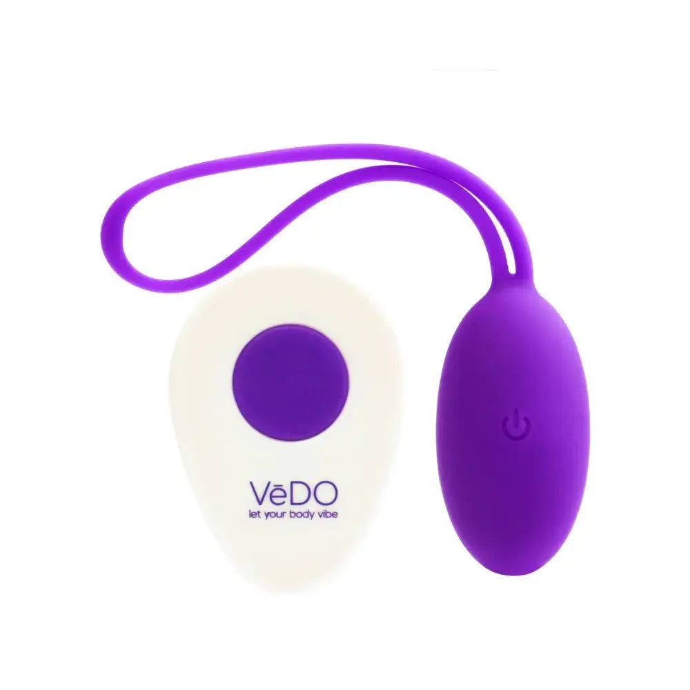 VeDO™ Peach Rechargeable Remote Vibrating Egg - Rolik®