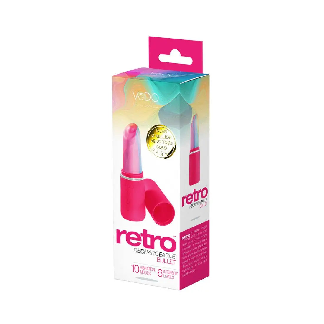 VeDO™ Retro Rechargeable Bullet Vibrator - Rolik®
