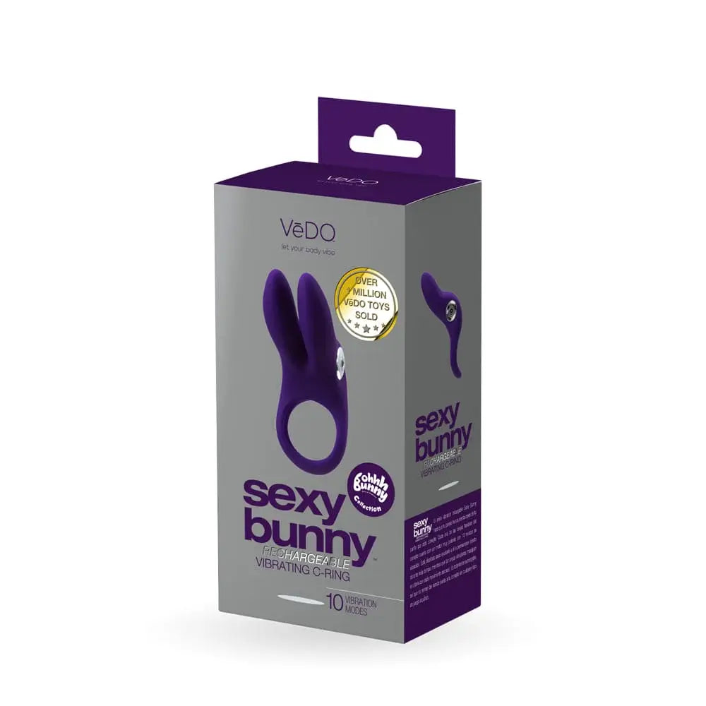 VeDO™ Sexy Bunny Vibrating C - Ring - Rolik®