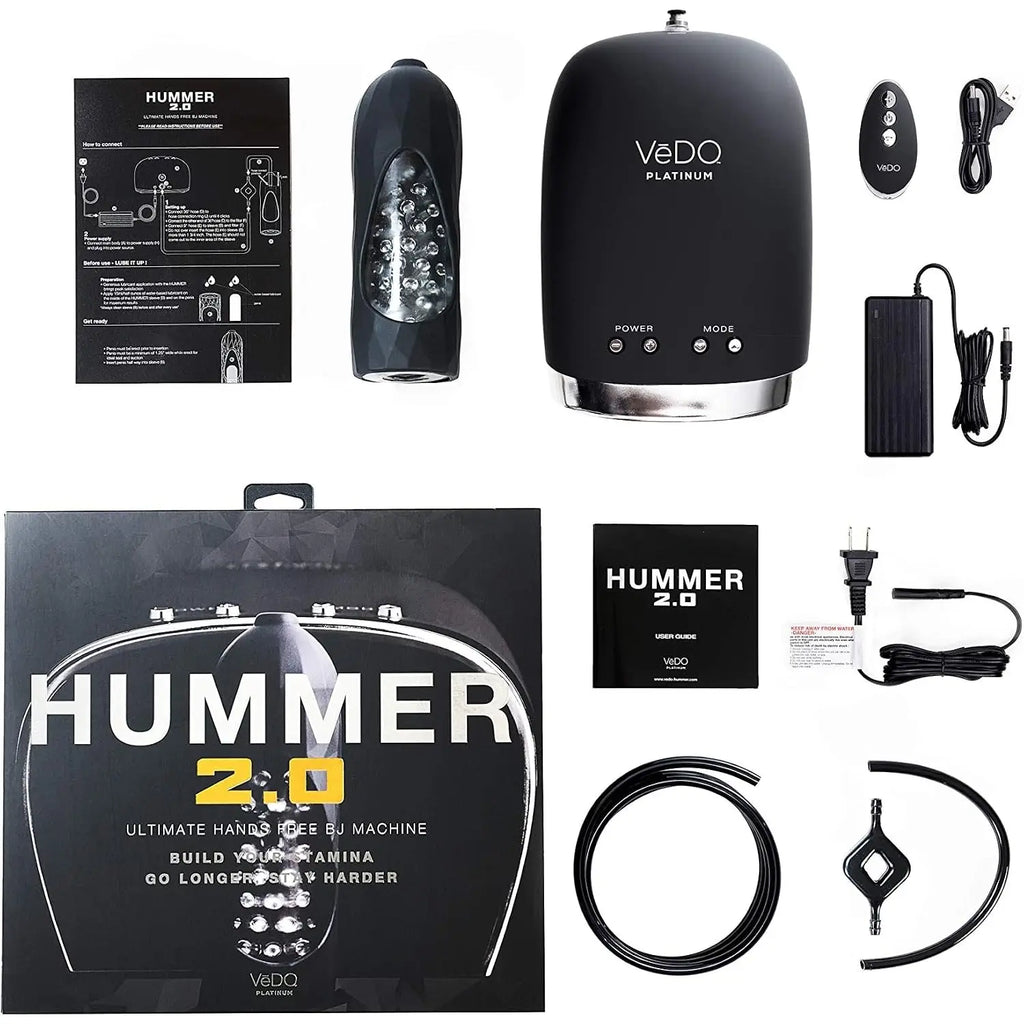 VeDO™ VeDO Hummer 2.0 Ultimate BJ Machine Black