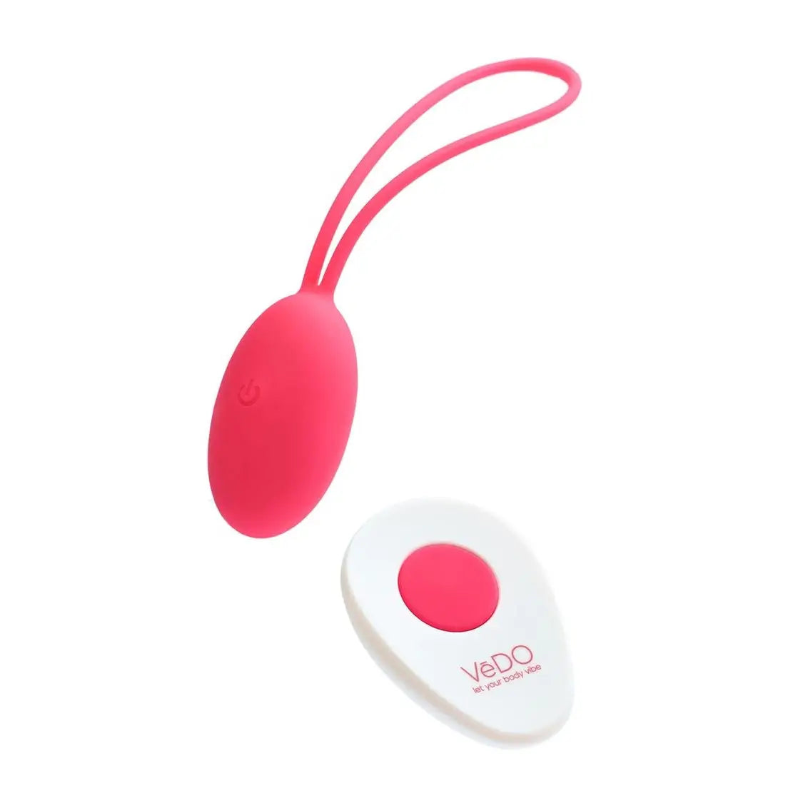 VeDO™ VeDO Peach Remote Vibrating Kegel Egg Hot Pink