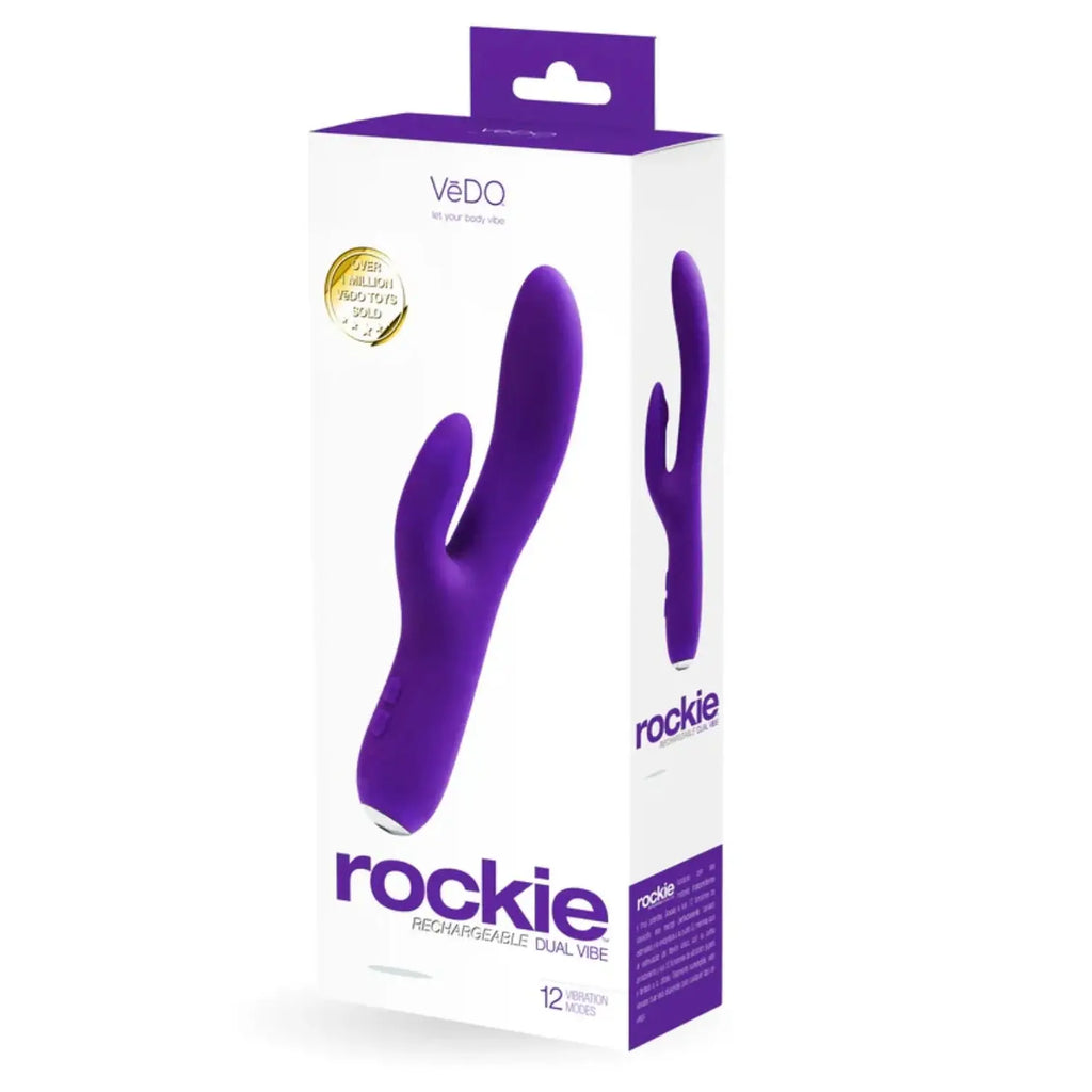 VeDO™ VeDO Rockie Duo Rechargeable Rabbit Vibrator