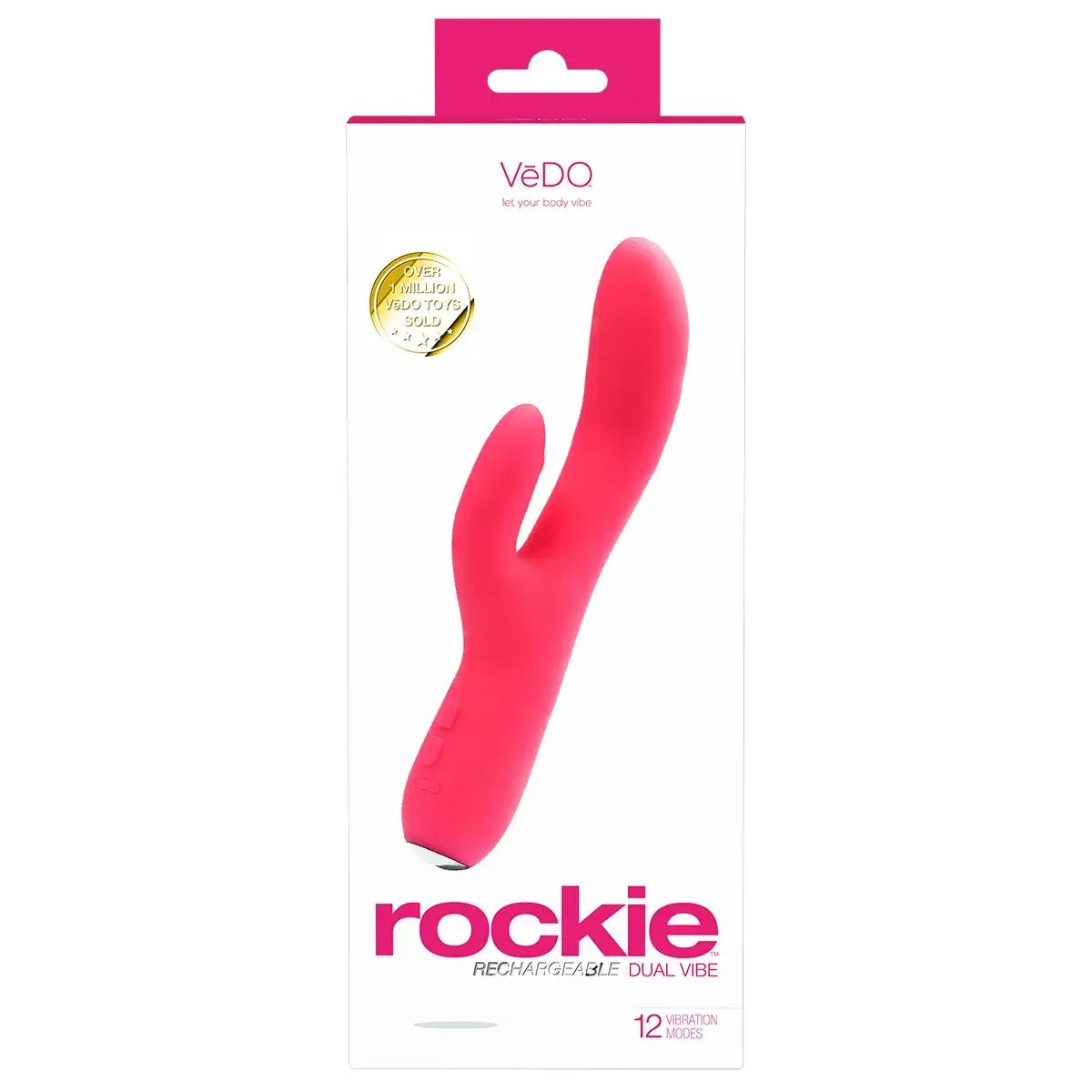 VeDO™ VeDO Rockie Duo Rechargeable Rabbit Vibrator