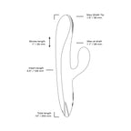 Velvet Brands Thruster Thrusting Dildo & Vibrator Lilac