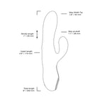 Velvet Brands Thruster Thrusting Rabbit Vibrator Cream