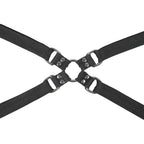 Sportsheets® Velvet Noir Adjustable Hog Tie & Cuff Set - Rolik®