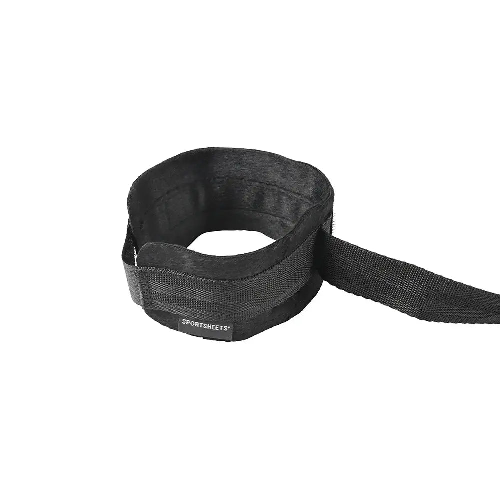 Sportsheets® Velvet Noir Adjustable Hog Tie & Cuff Set - Rolik®