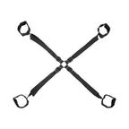 Sportsheets® Velvet Noir Adjustable Hog Tie & Cuff Set - Rolik®