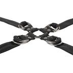 Sportsheets® Velvet Noir Adjustable Hog Tie & Cuff Set - Rolik®