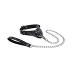 Sportsheets® Velvet Noir Collar & Leash - Rolik®