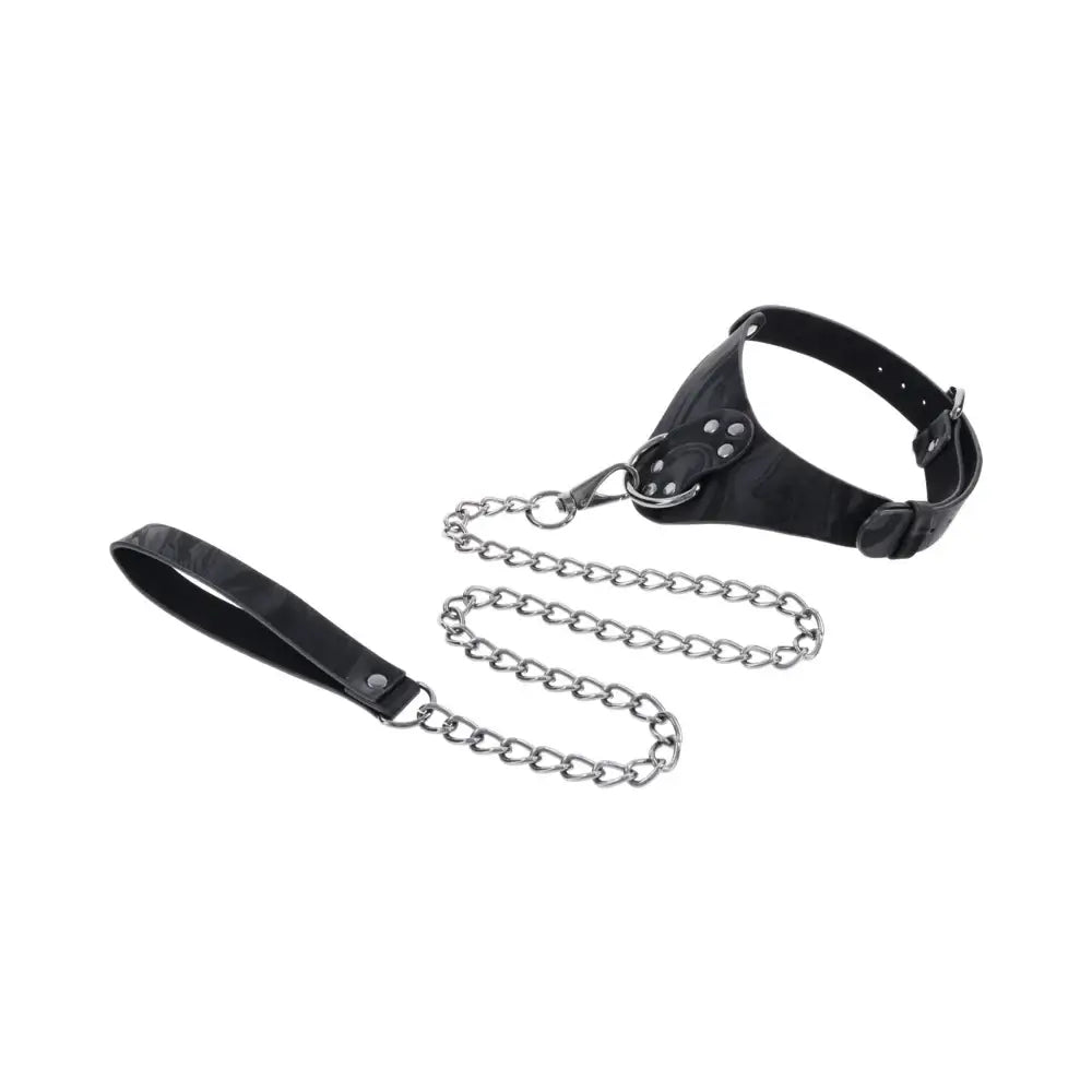 Sportsheets® Velvet Noir Collar & Leash - Rolik®