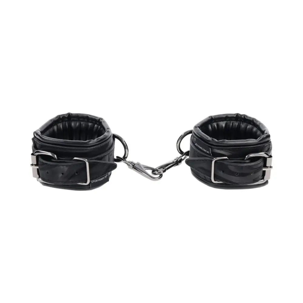 Sportsheets® Velvet Noir Handcuffs - Rolik®