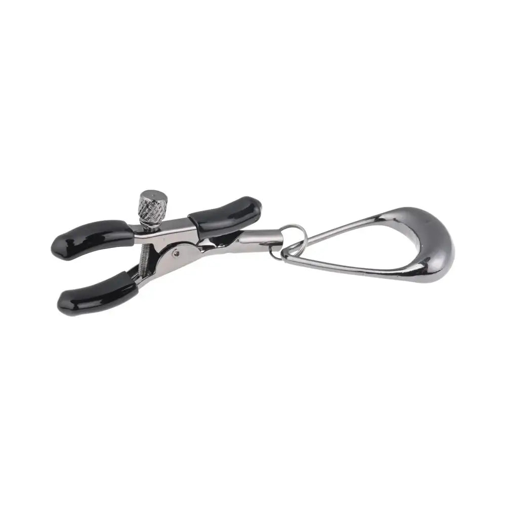 Sportsheets® Velvet Noir Tuggable Nipple Clamps - Rolik®