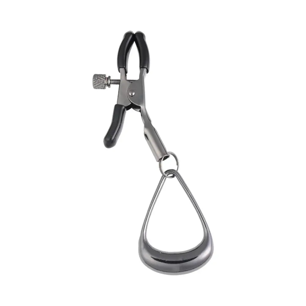 Sportsheets® Velvet Noir Tuggable Nipple Clamps - Rolik®