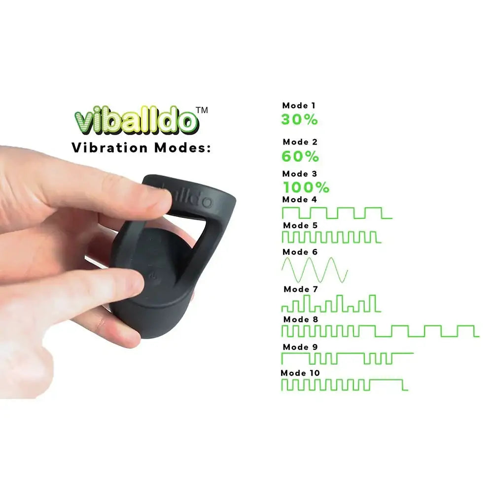 Viballdo™ - The Vibrating Balldo™ Dildo - Rolik®