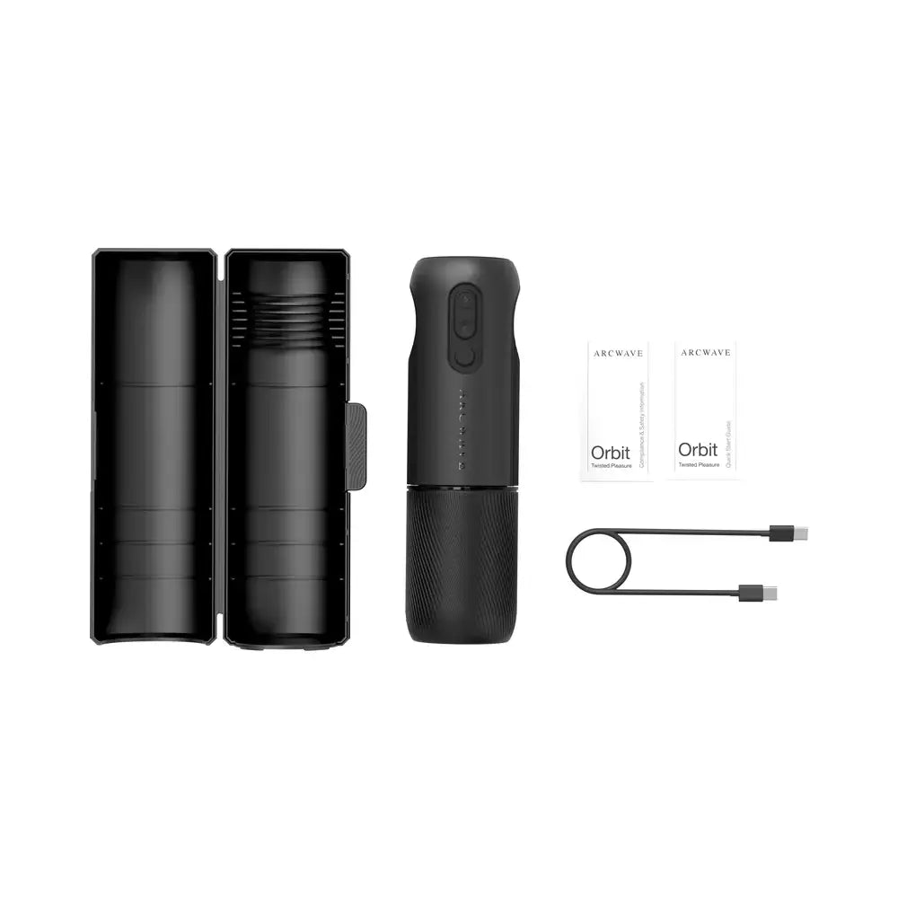 We-Vibe® Arcwave Orbit Rotating Stroker – 360° Rotation & App-Sync Speed Control Black