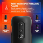 We-Vibe® Arcwave Orbit Rotating Stroker – 360° Rotation & App-Sync Speed Control Black