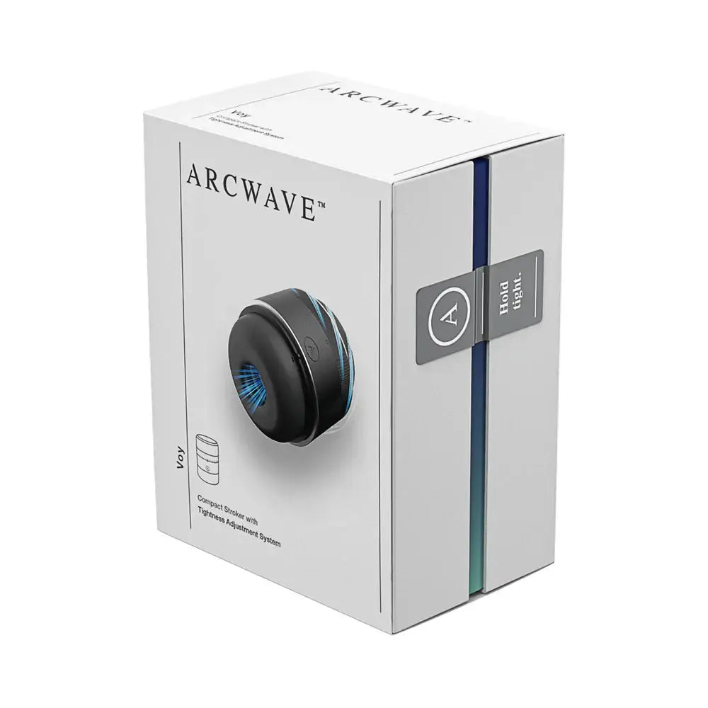 Arcwave Voy Premium Compact Reusable Stroker - Black - Masturbator