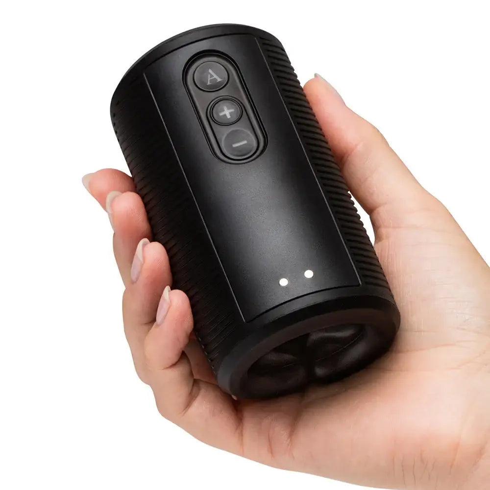 Arcwave Zing Vibrating Stroker Black Masturbator