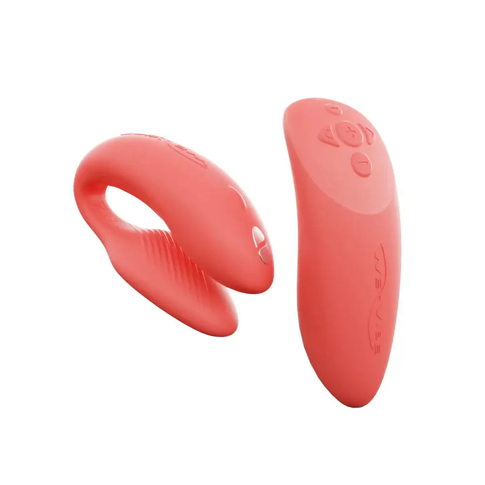 We-Vibe® Chorus™ Couples Remote Smart Vibrator Coral - Rolik®