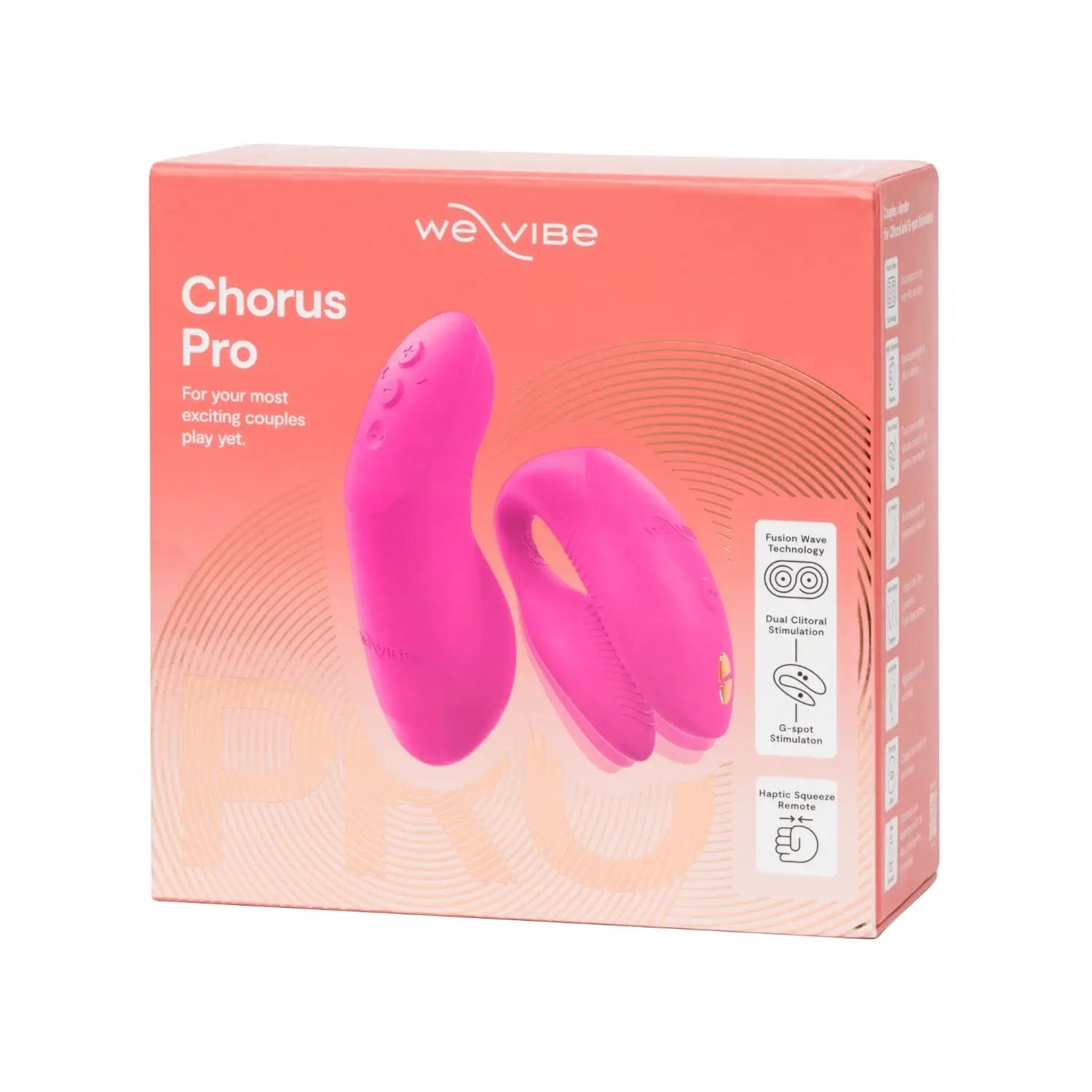 Chorus Pro Couples Vibrator with Remote