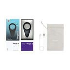 We-Vibe® Verge 2 Vibrating Perineum Stimulator C-Ring Black