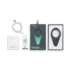Verge Smart Vibrating C - Ring - Black - C-Ring