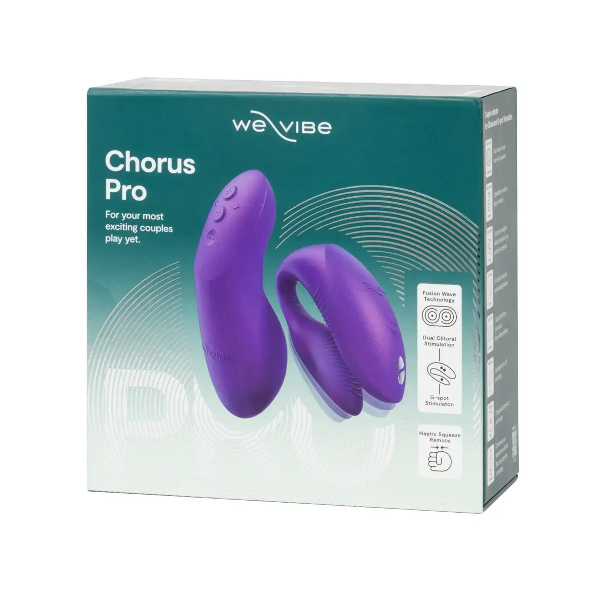 Chorus Pro Couples Vibrator with Remote