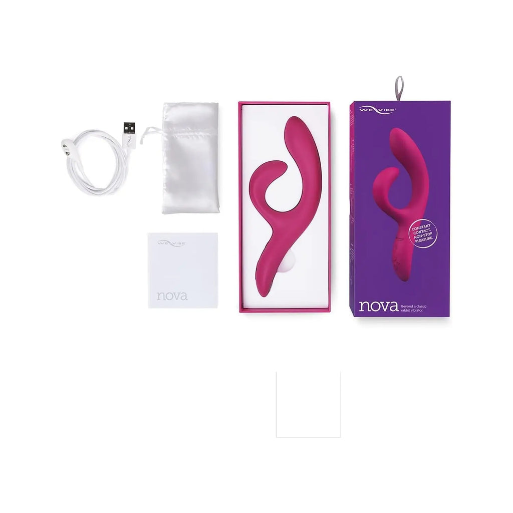 We-Vibe® We-Vibe Nova 2 Rabbit Vibrator – G-Spot & Clitoral Blended Orgasm